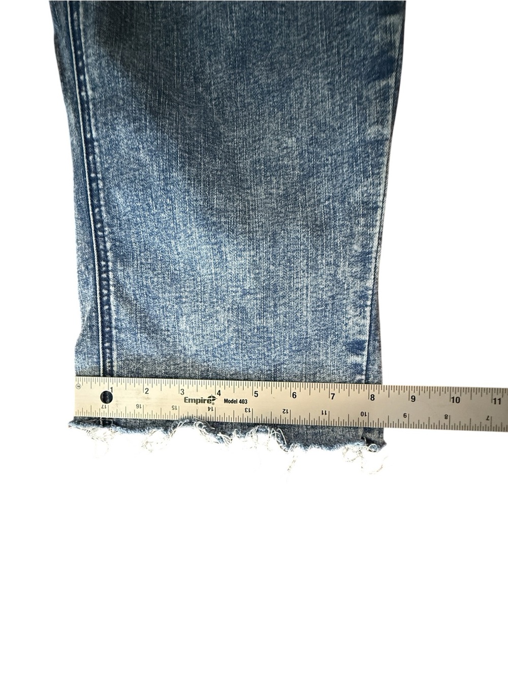 Democracy Ab”solution” Cropped Raw Hem Stretch Jeans Women’s Size 18W - Picture 13 of 13